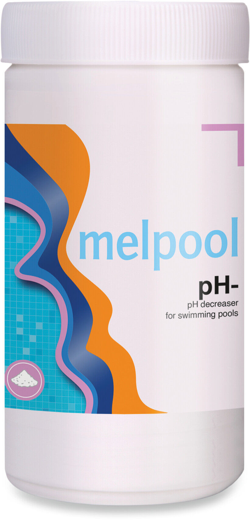 Melpool pH- natriumbisulfat för att minska pH
