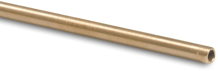 Profec Threaded end brass 1/2" male thread 40bar 1000 mm