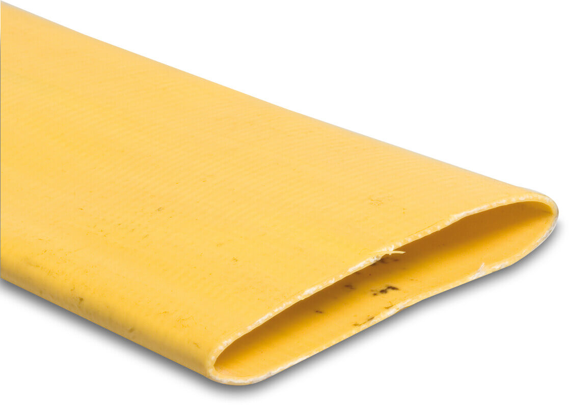 Hydro-S Flat slang PVC 203 mm 2bar gul 50m