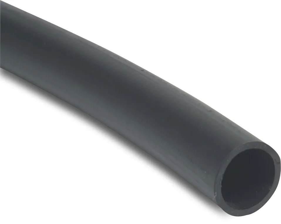 Pressure pipe PE 37 mm x 3 mm plain 6bar black 6m