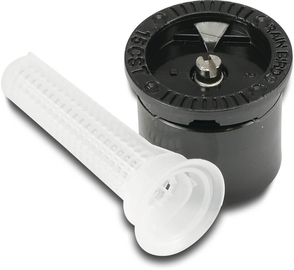 Rain Bird Spray head plastic 5/8" UNC female thread 2,1bar grey type 15EST