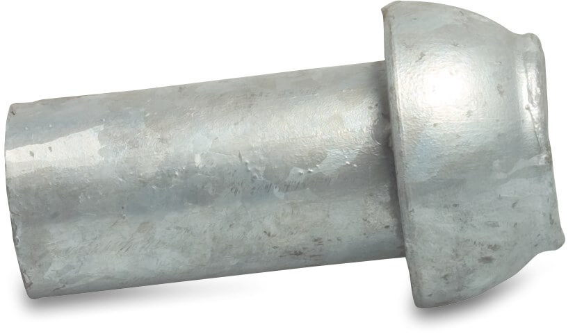 Lynkobling stål galvaniseret 108 mm x 108 mm han-del Perrot x svejsestuds type Perrot