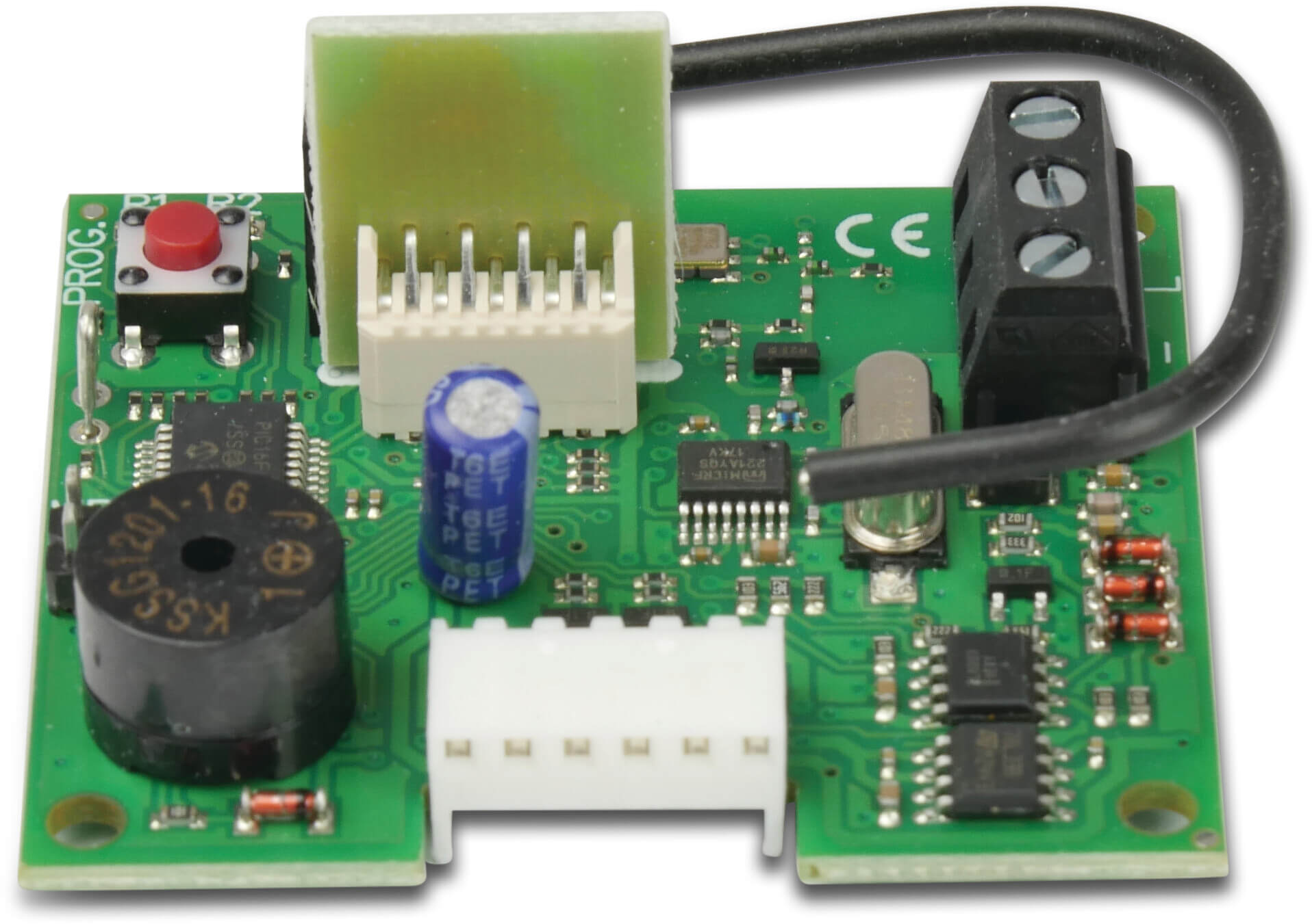 Receiver for remote control / Touchpanel