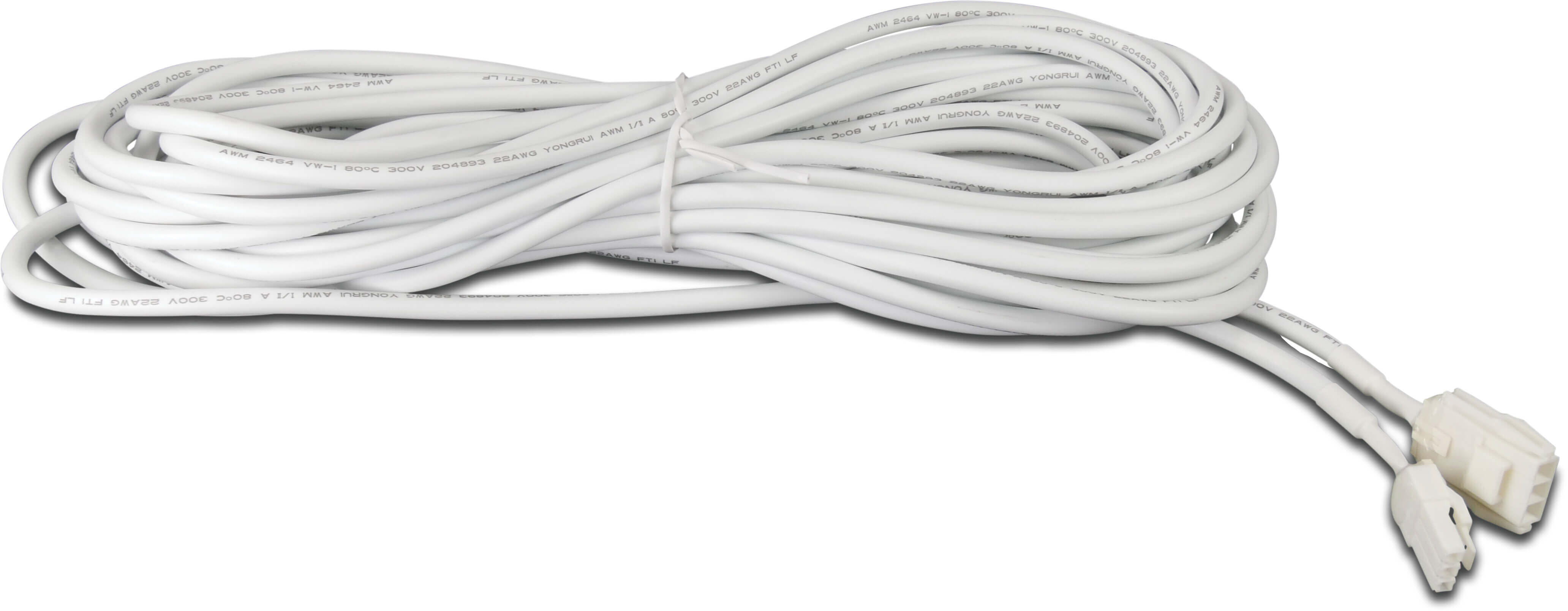 10mtr extension cable white + housing Hydro Pro On/Off type P