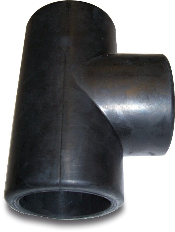 T-stuk 90° rubber 50 mm mof