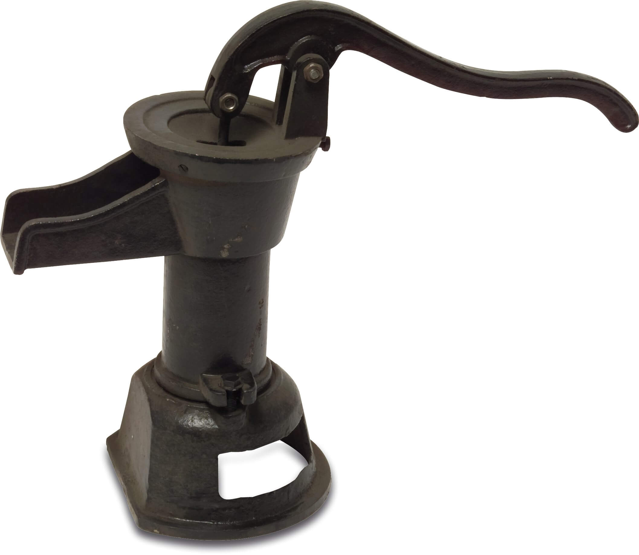 Handpomp gietijzer 1 1/4" binnendraad zwart type pitcher