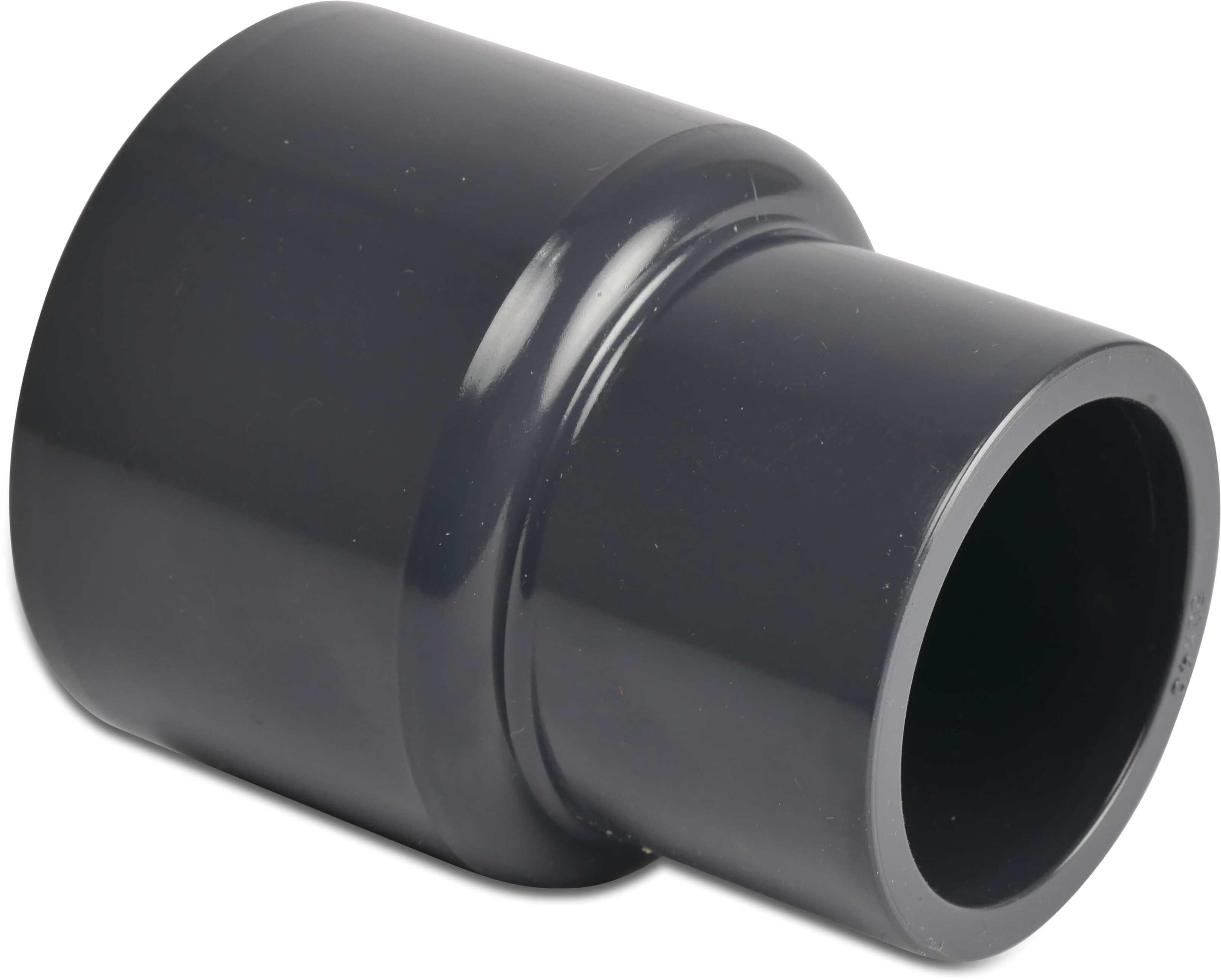 Reduziermuffe PVC-U 50/40 mm x 20 mm Klebestutzen/Klebemuffe x Klebemuffe 16bar L1
