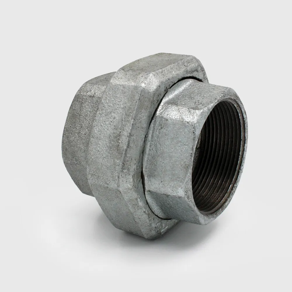Profec Nr. 340 Union coupler cast iron galvanised 2 1/2" female thread 25bar DVGW type conical
