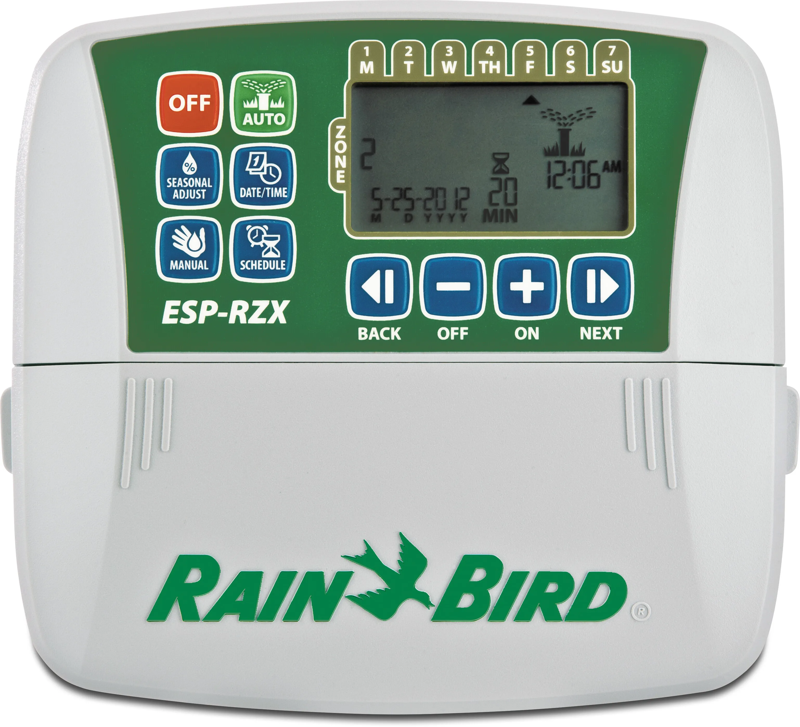 Rain Bird Irrigation controller 0.65A 24VAC white type RZXe Indoor 8i 8 stations