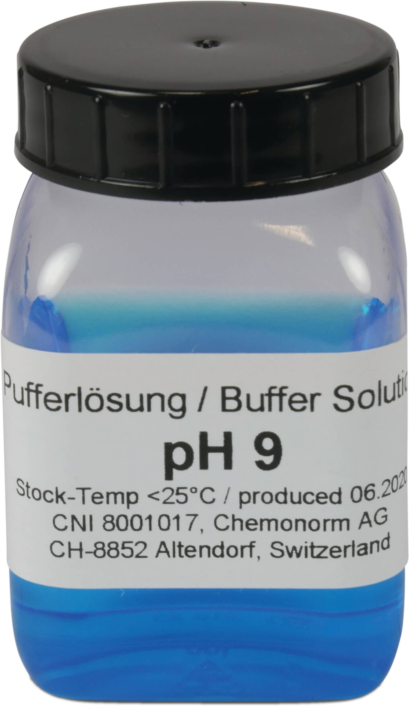 Buffer solution pH 9 for calibration of pH-sensor 58 ml 2211503