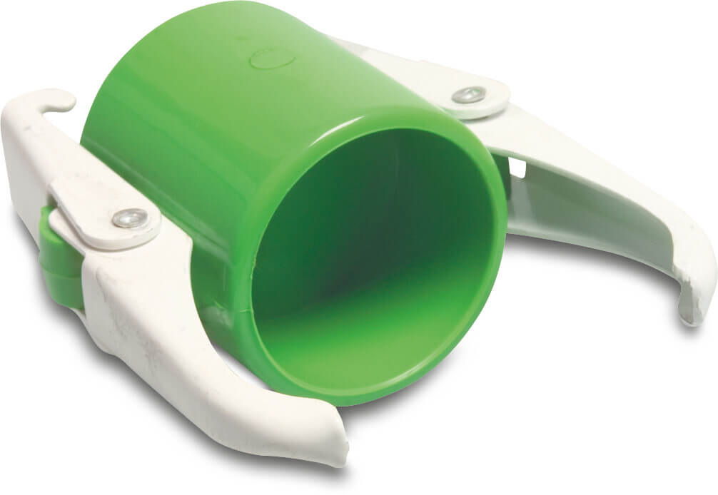 Fersil Quick coupler end cap PVC-U 75 mm female part Fersil 8bar green