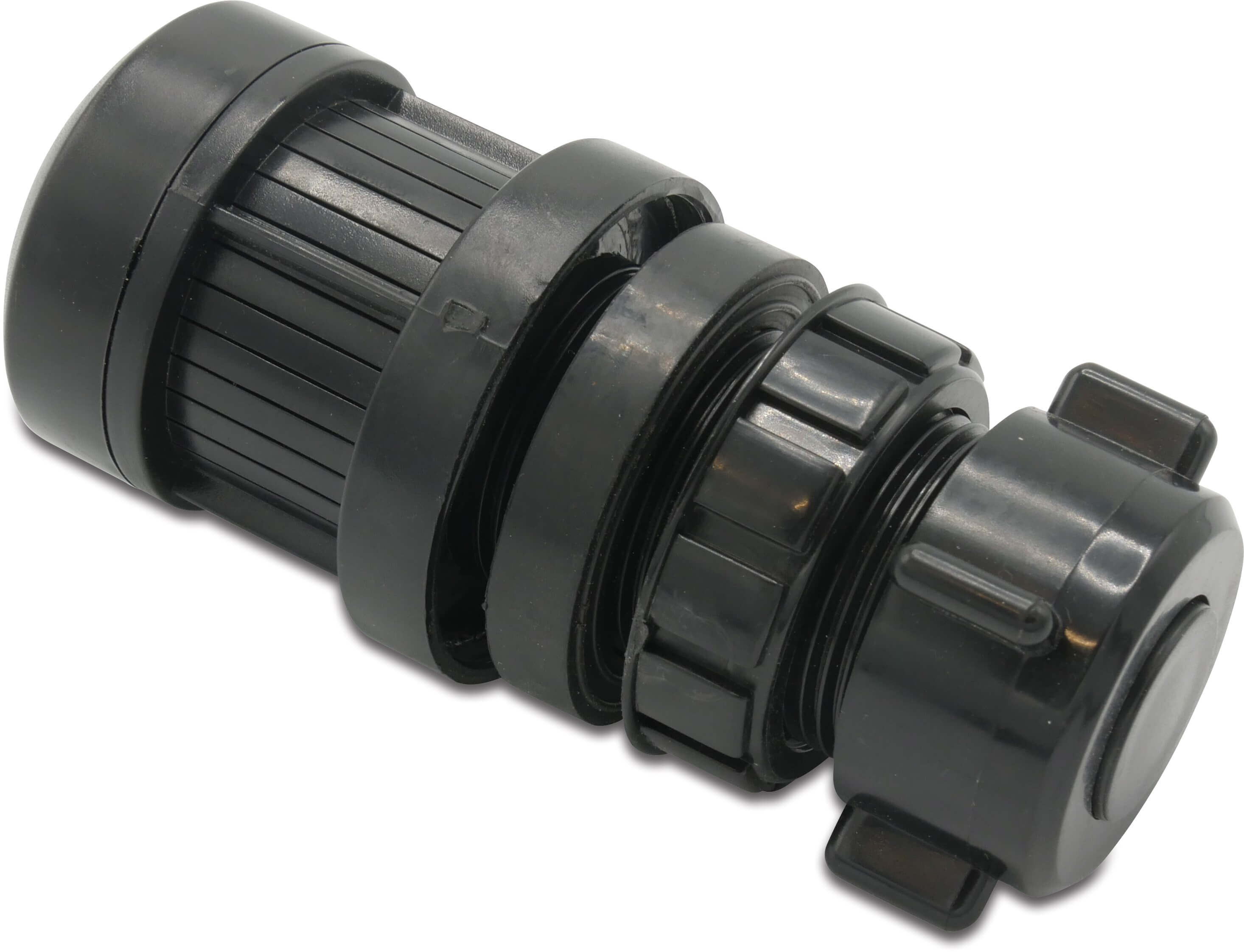 Water drain set black