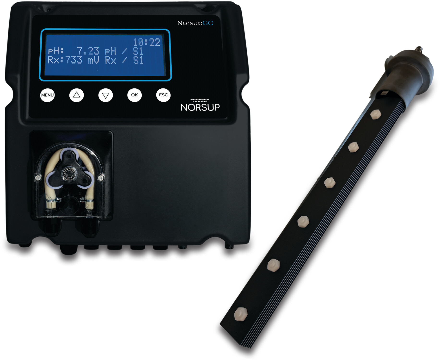 Norsup Wasseraufbereitungsset pH + Chlordosierung modular Typ NorsupGo