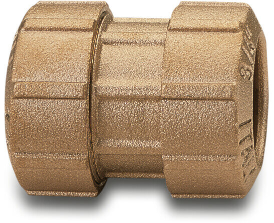 Itap Socket brass 40 mm compression 16bar DN32 DVGW type 020