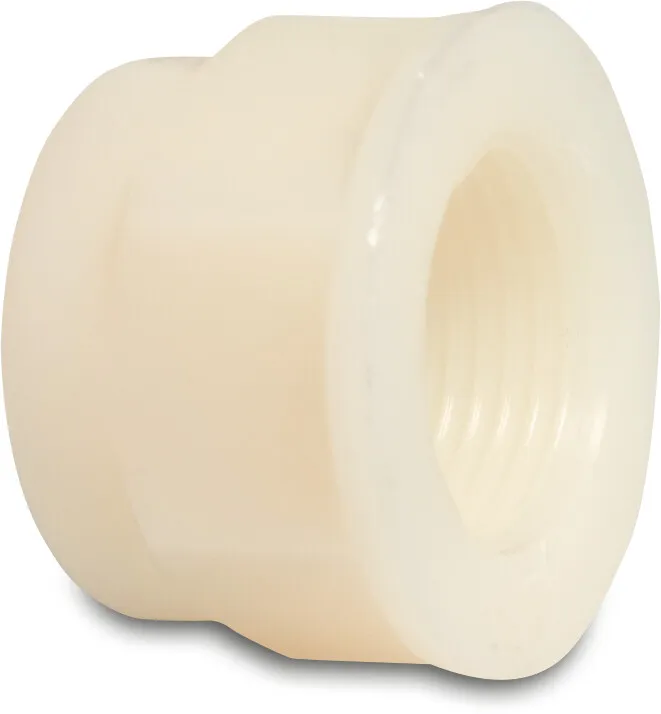 Cap nylon 1/2" female thread 16bar white