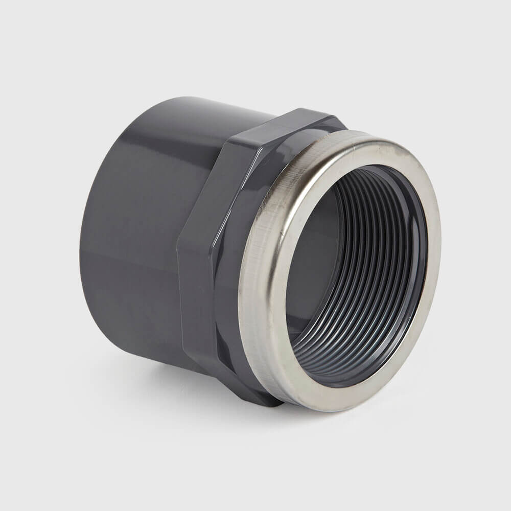 Comer Adaptor socket PVC-U 25 mm x 3/4" glue socket x female thread type reinforced