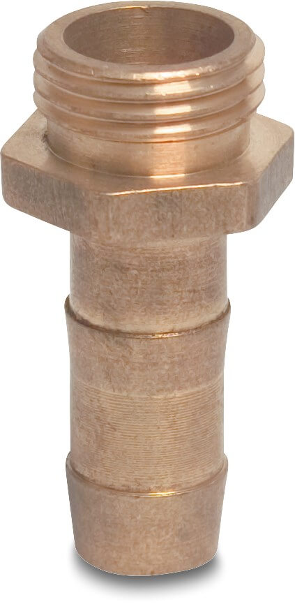 Profec Hose tail adaptor brass 1/8" x 4-5 mm male thread x hose tail type conical seal