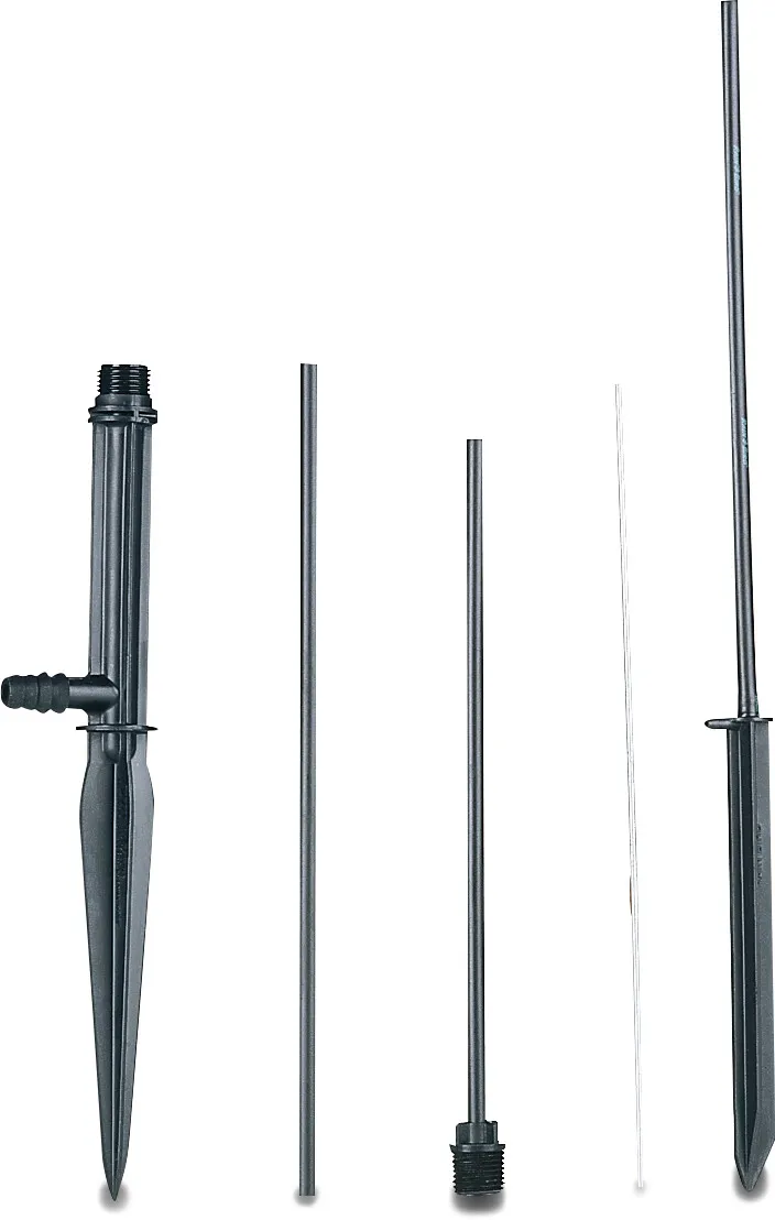 Rain Bird Einsteckdorn Kunststoff 6 mm Tülle 3.5bar 30cm Schwarz Typ PFR/RS