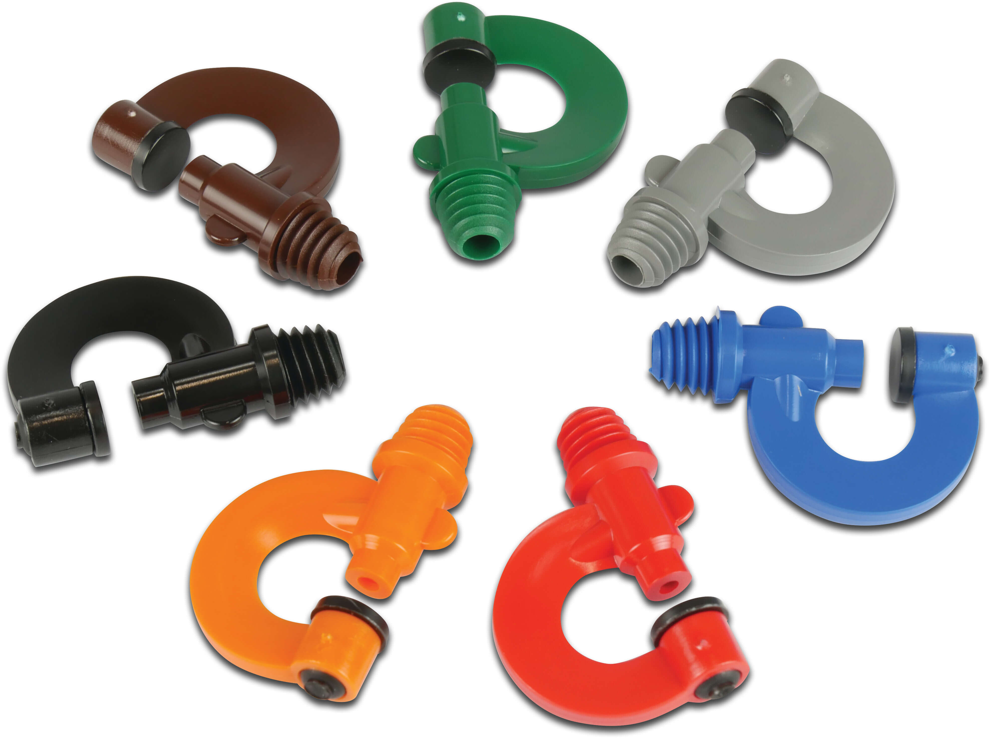 VDL Watering nozzle nylon 3/8WW male thread 2,25 mm 360° grey