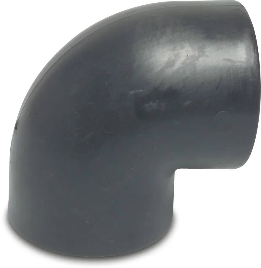 Elbow 90° PP 4" female thread 10bar black