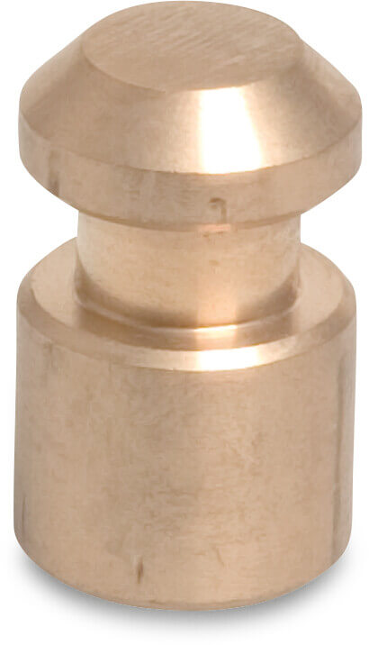 MZ Sluice valve adaptor brass 5"-6" for hydraulic cylinder