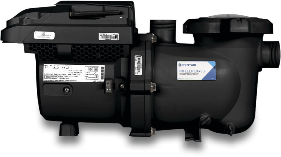 Pentair Pool pump 50/63 mm glue socket 5,9A 230VAC black type IntelliFlo3®