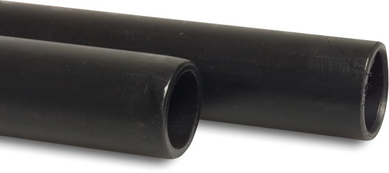 Grout pipe PE100 recycled 32 mm plain SDR 11 black 75m
