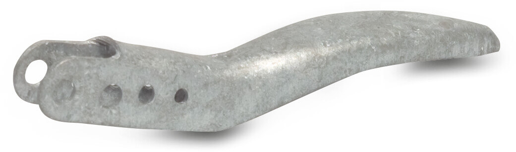 Claw lever steel galvanised 89 mm type Perrot