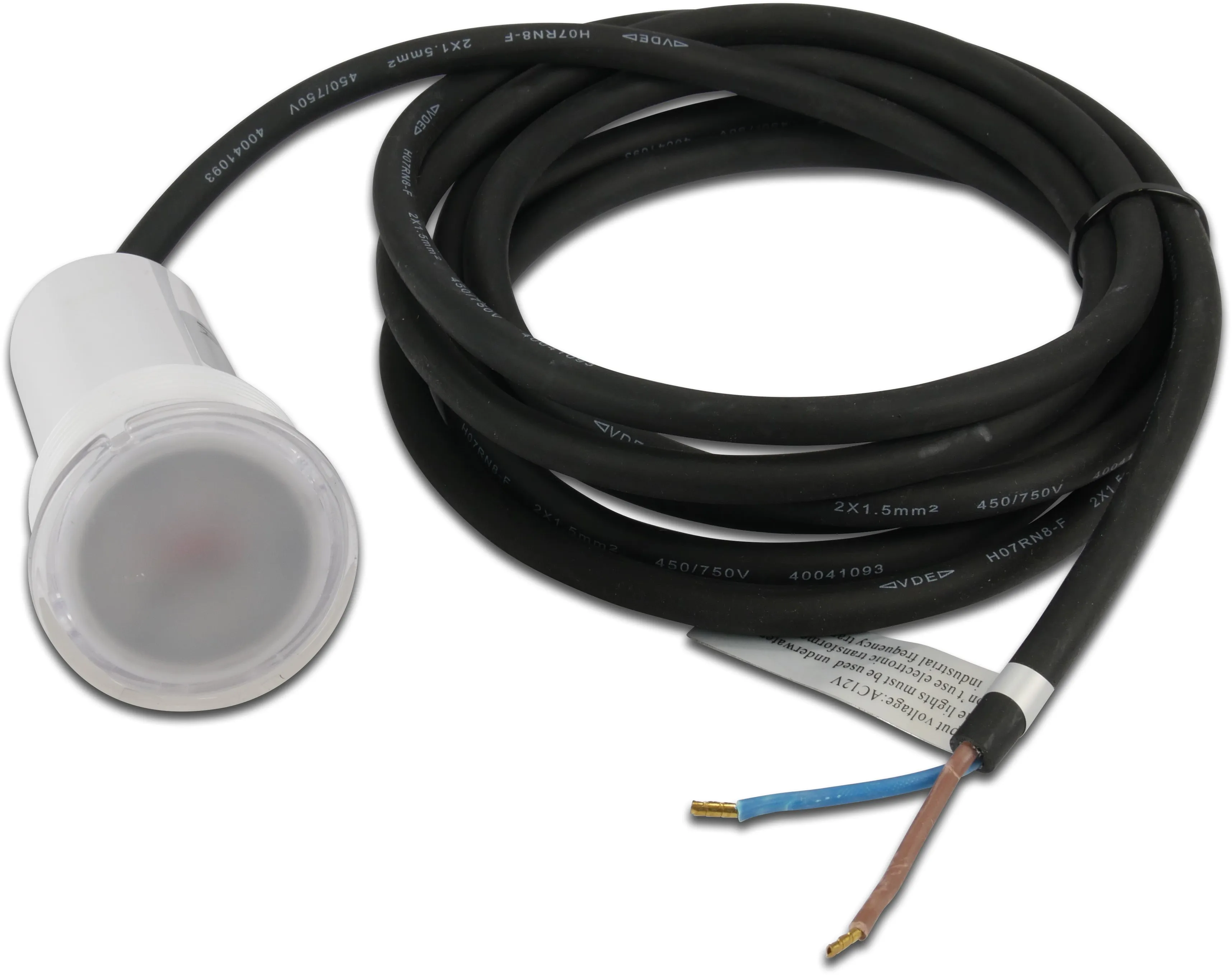 Flotide Spot LED light 1 1/2" fitting Weiß 7W