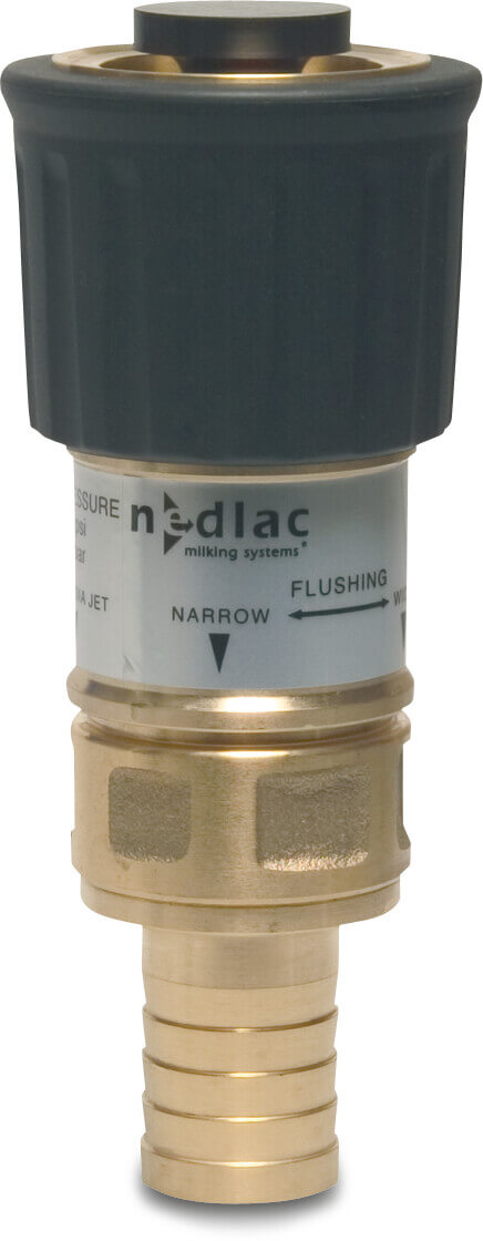 Nedlac Spray nozzle brass 1" hose tail 8,5bar type High Flow