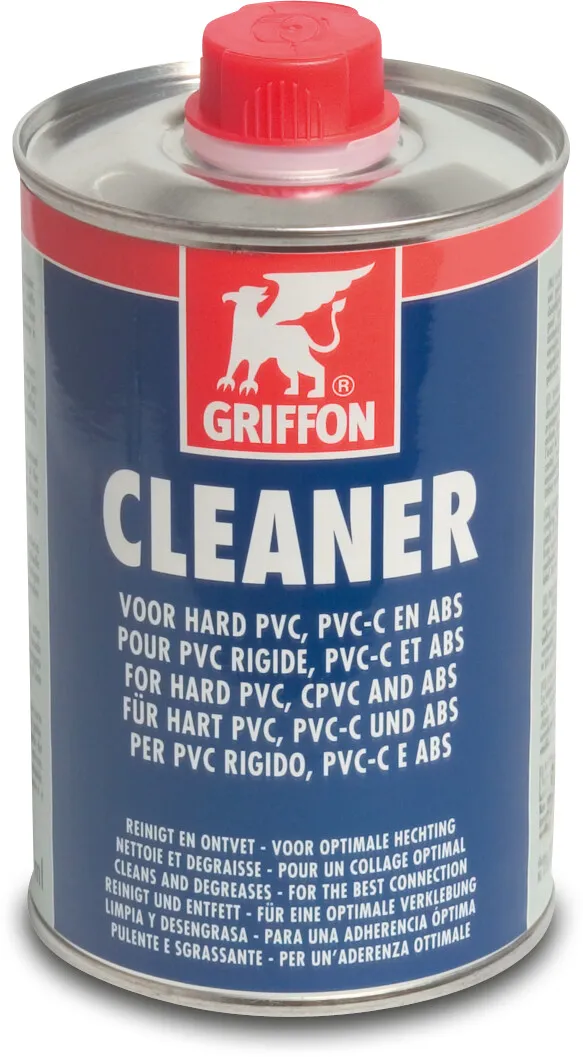Griffon Solvent cleaner 0,5ltr type Cleaner label DK/SV/FI/NO/RU/PL/CZ/HU