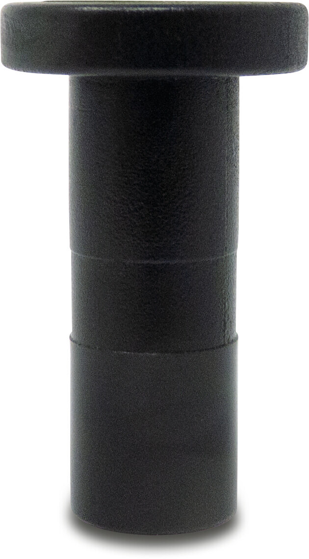 Plug POM 15 mm spigot 14bar black WRAS type Aquaspeed
