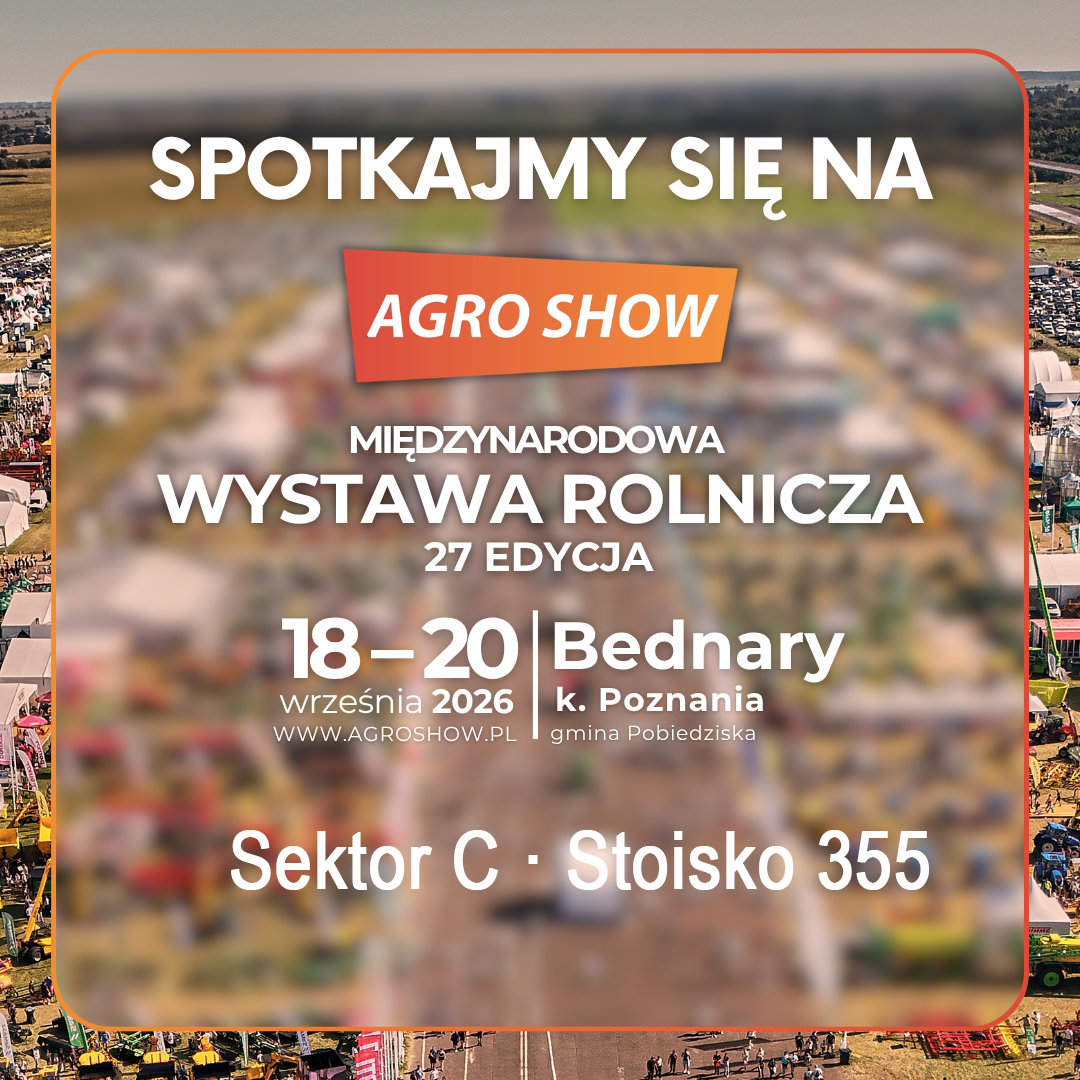 Bevo Poland na AGRO SHOW 2026 – spotkajmy się w Bednarach