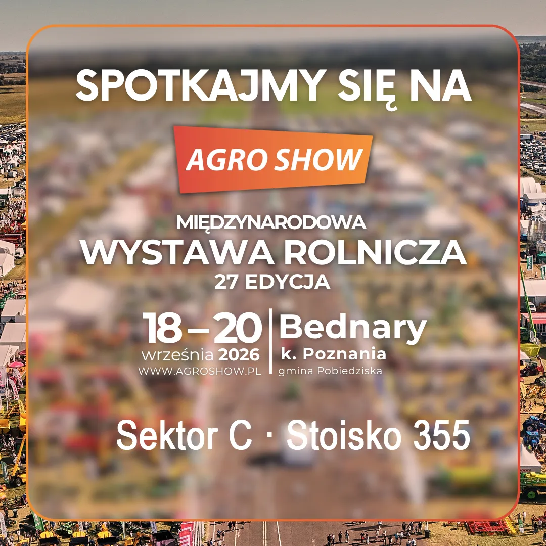 Bevo Poland na AGRO SHOW 2026 – spotkajmy się w Bednarach