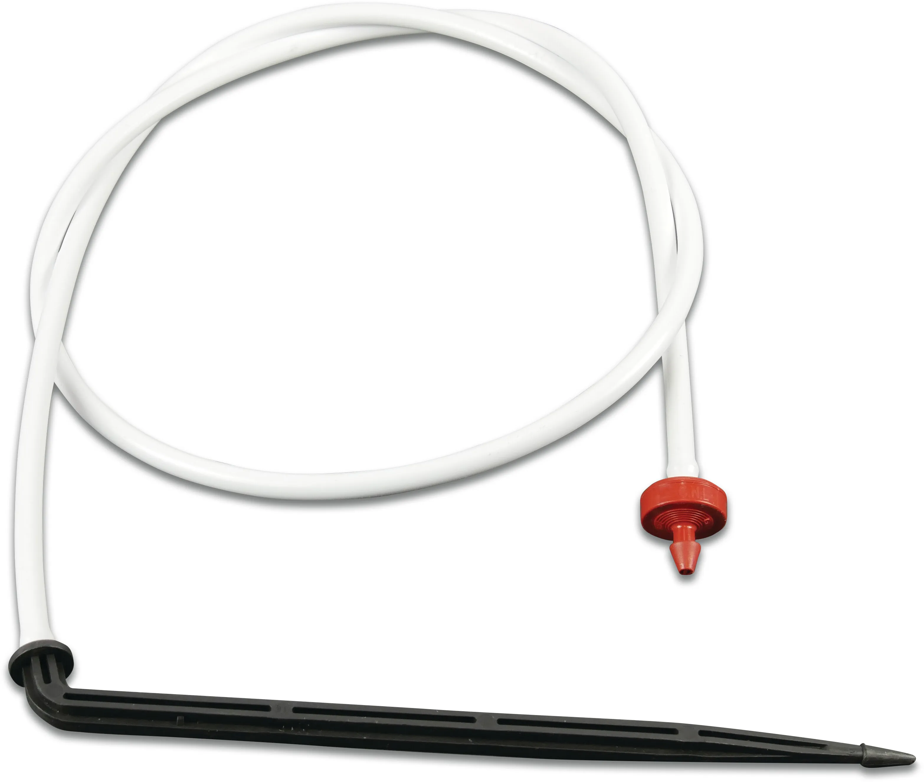 Netafim Modul set plastik 4 mm x 4/7 mm indstik x modhage 2L/t 80cm hvid type PCJ CNL