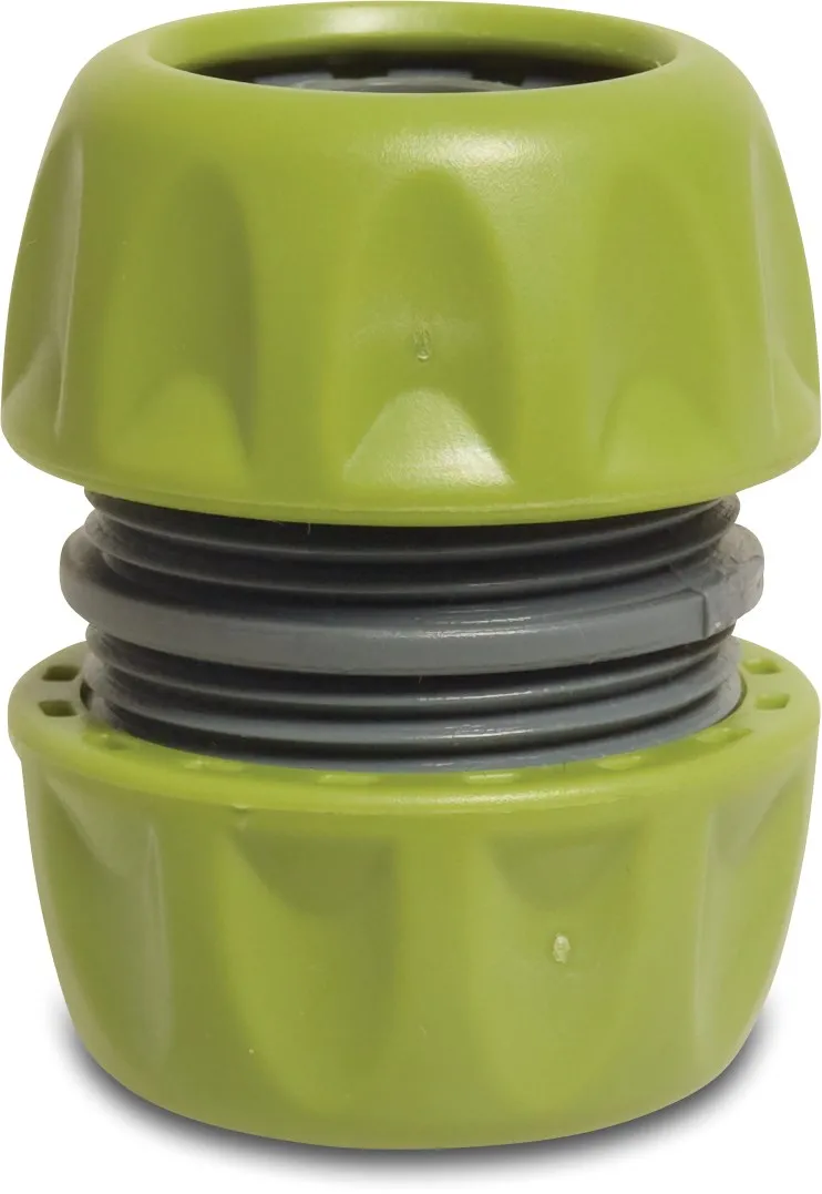 Aansluiting PVC-U 3/4" knel groen/grijs type blister TOC