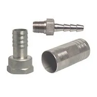 Stainless steel hose tails