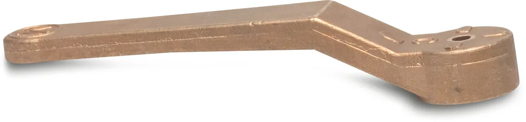 MZ Håndtag messing til 3-vejs ventil 5"-6"