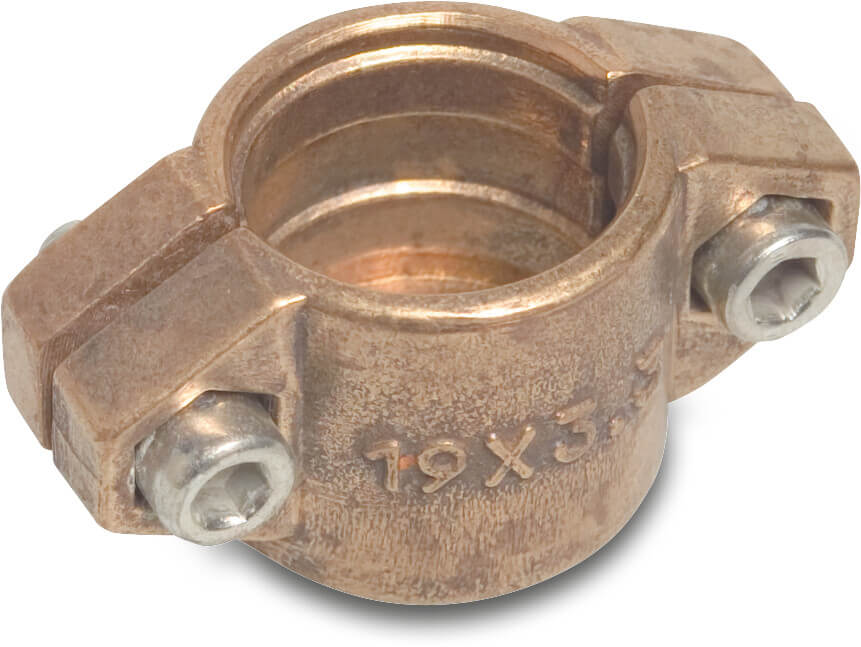 Clamp saddle brass 1 1/4"
