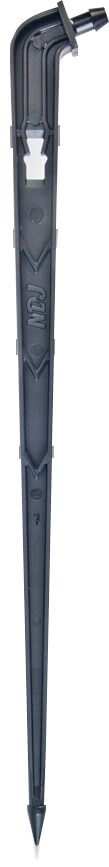 NaanDanJain Spike kunststof slangtule 15cm zwart type Click Tif drop guide slim