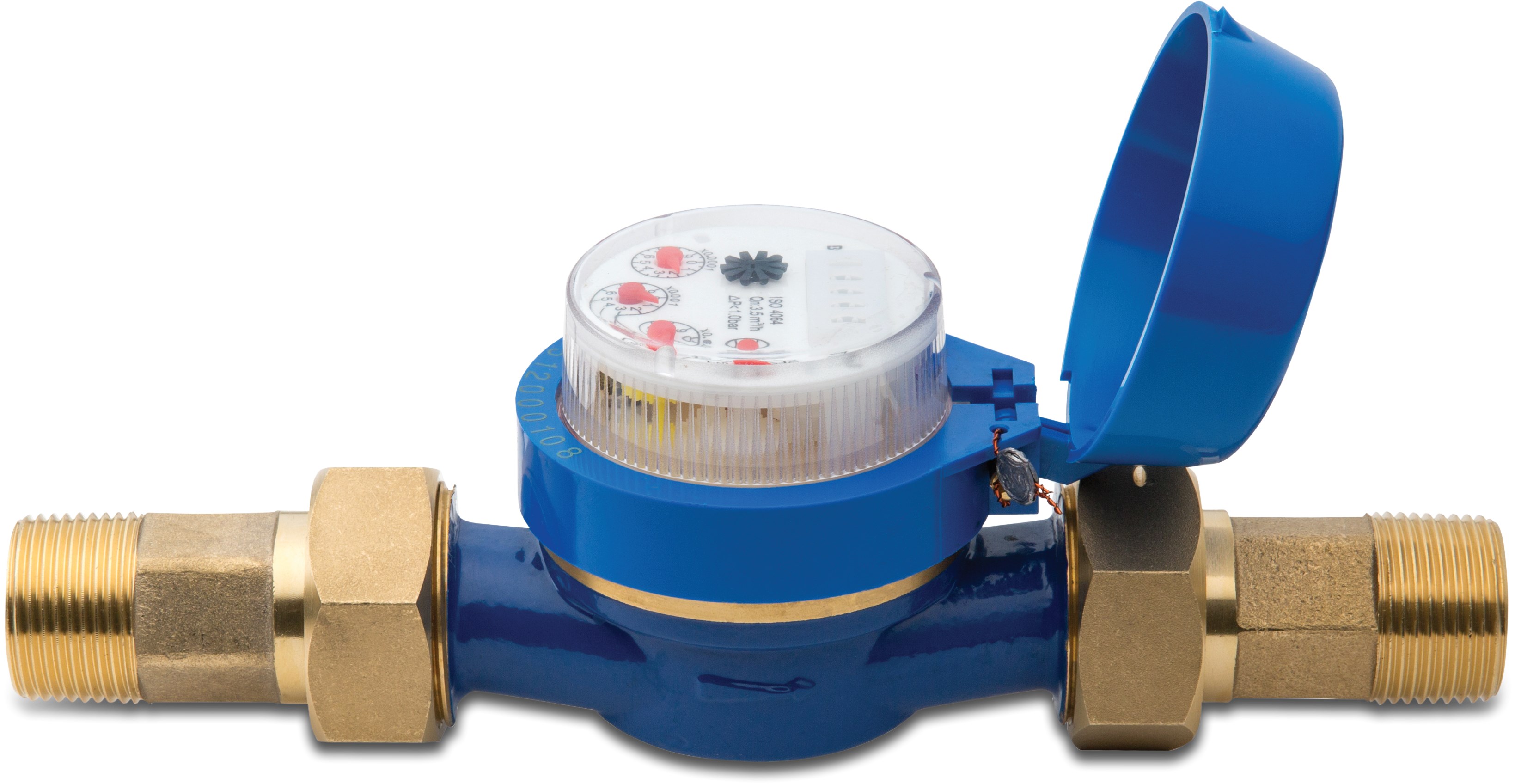Hunter Flow meter 3/4" male thread DNDN20 blue type HC-075-FLOW-B