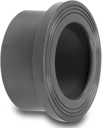 VDL Stub flange PVC-U 50 mm glue socket DN40 grey