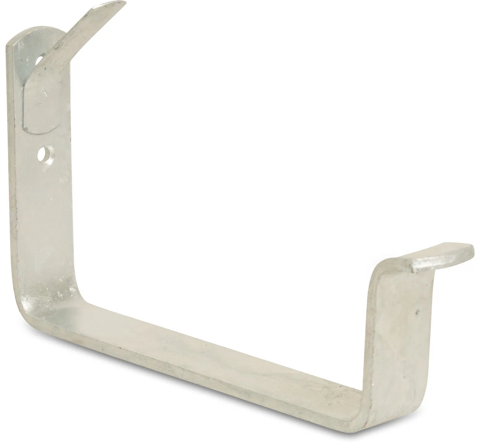 Gutter bracket steel galvanised 187 mm type with lip