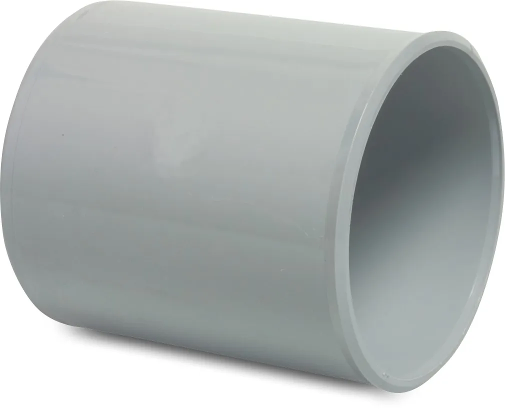Muffe PVC-U 32 mm Klebemuffe Grau KOMO