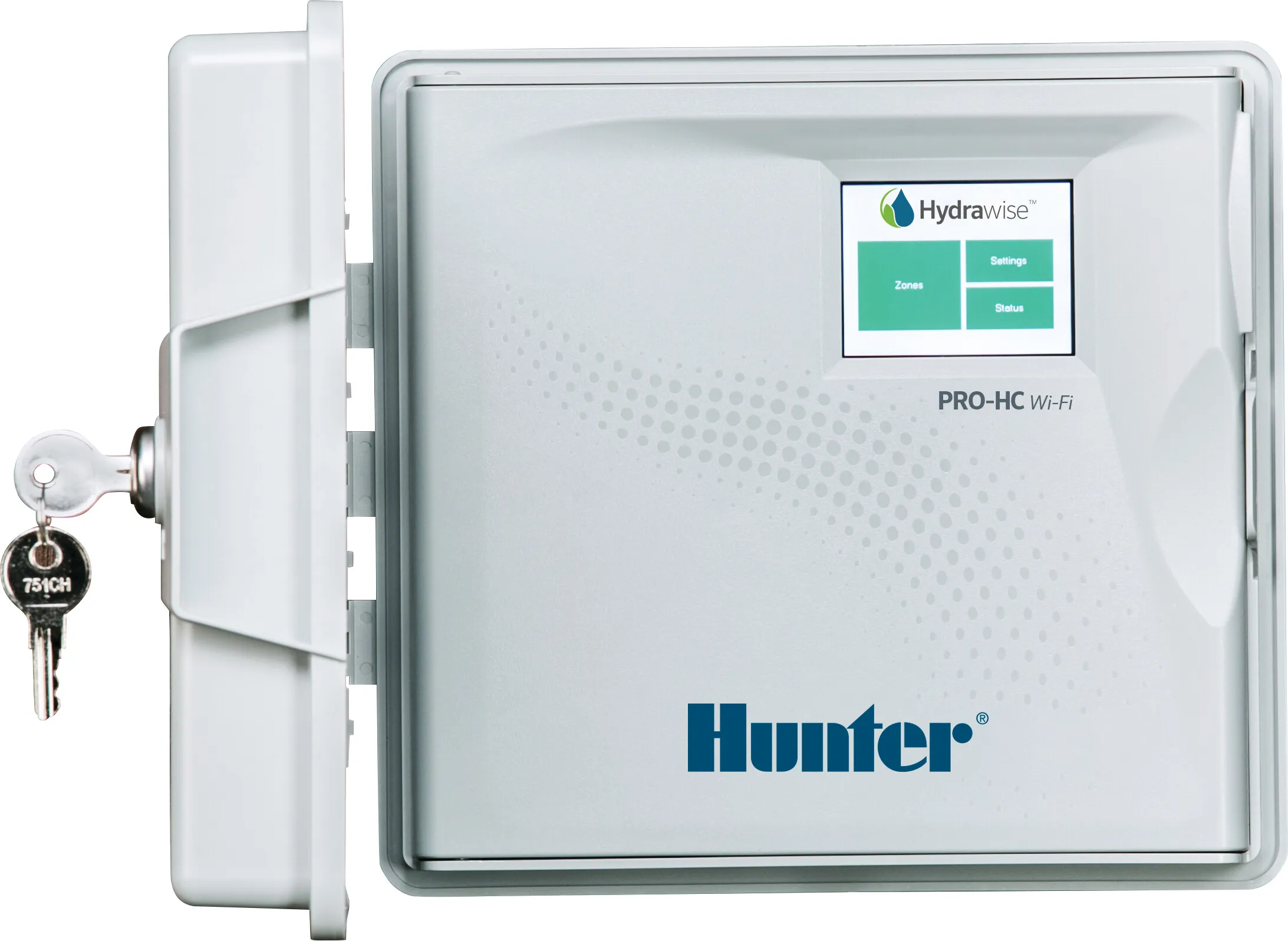 Hunter Bevattningsautomat plast 24VAC type Pro-HC 601-E Outdoor 6 stationer