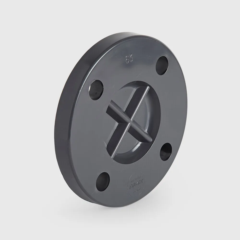 VDL Blind flange PVC-U 32 mm DN25 grey PN10 type B