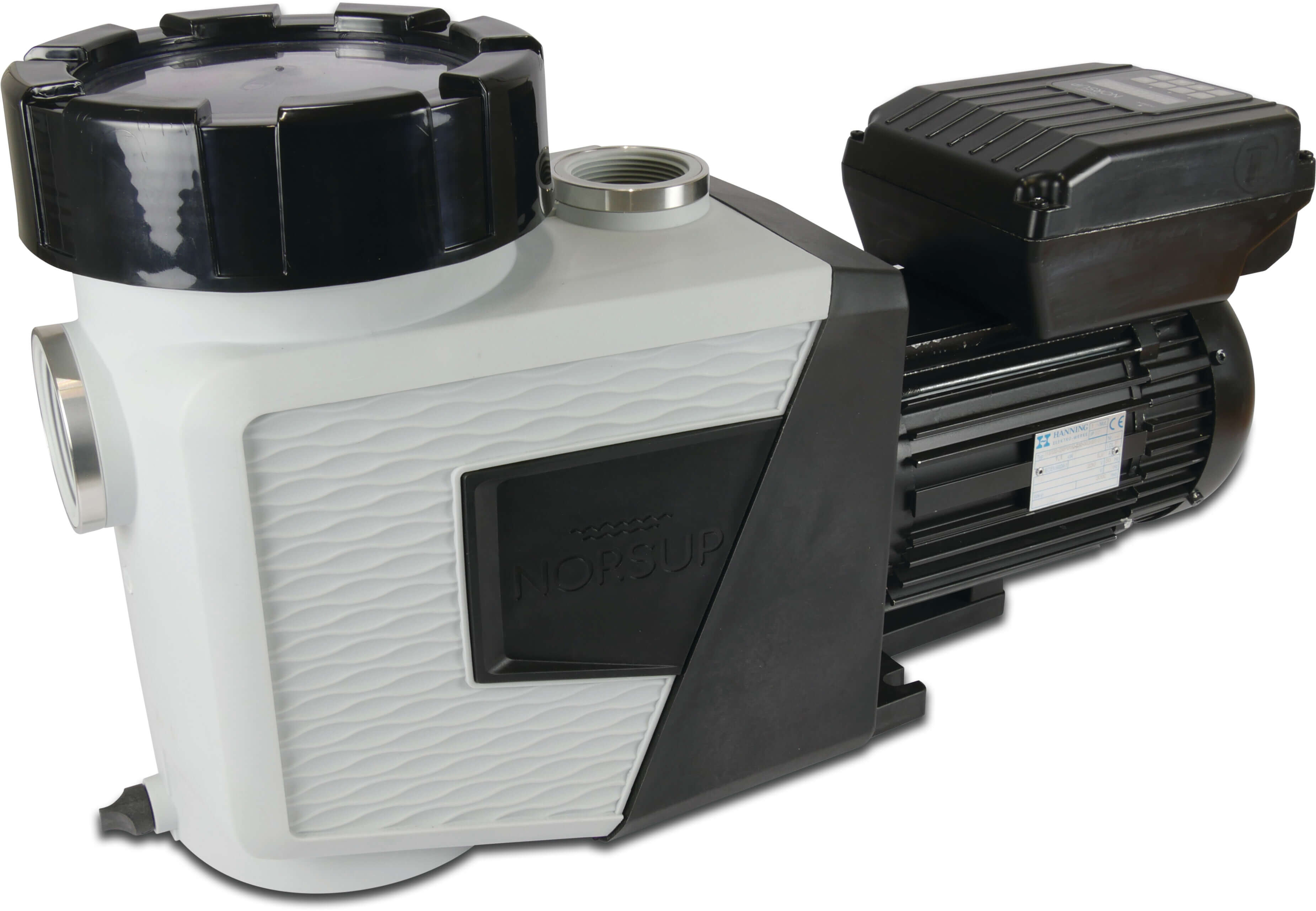 Norsup Variable speed pool pump 2" x 1 1/2" Innengewinde 230VAC type Evo Pro with Modbus 1,5PS