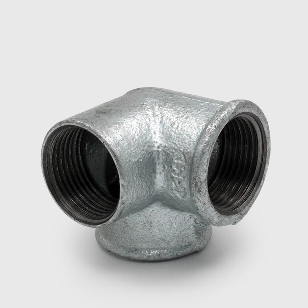 Profec Nr. 221 Y-bend cast iron galvanised 1/2" female thread 25bar DVGW