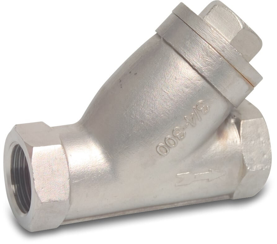 Profec Rückschlagventil Federbelastet Edelstahl 316 1/4" Innengewinde 40bar