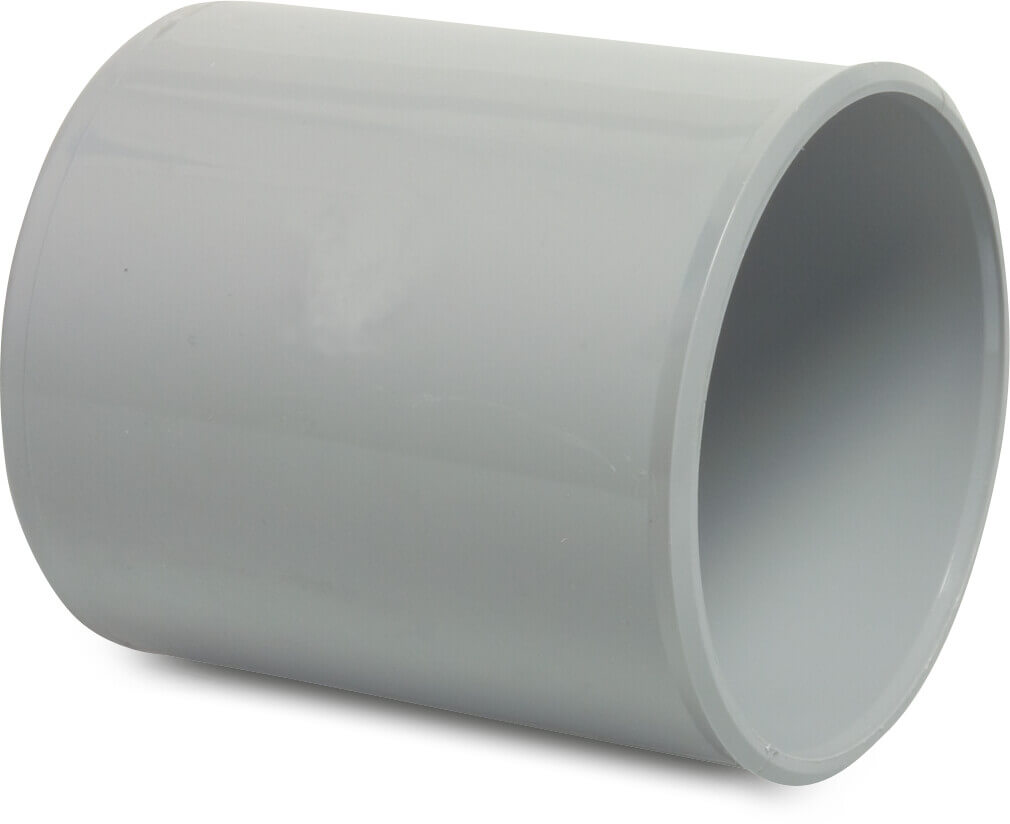 Sok PVC-U 32 mm lijmmof grijs KOMO
